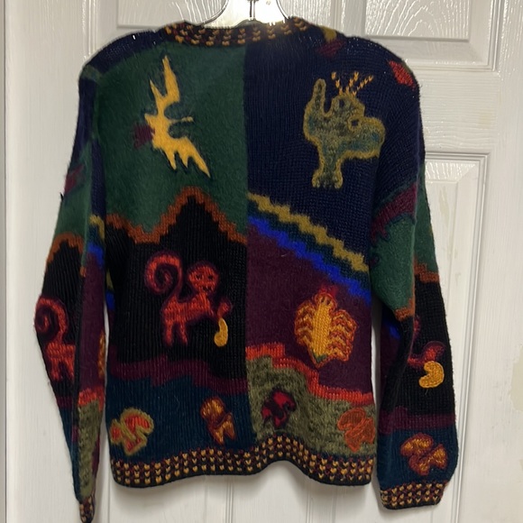 Baby Alpaca Cardigan Sweater Medium - Picture 6 of 6